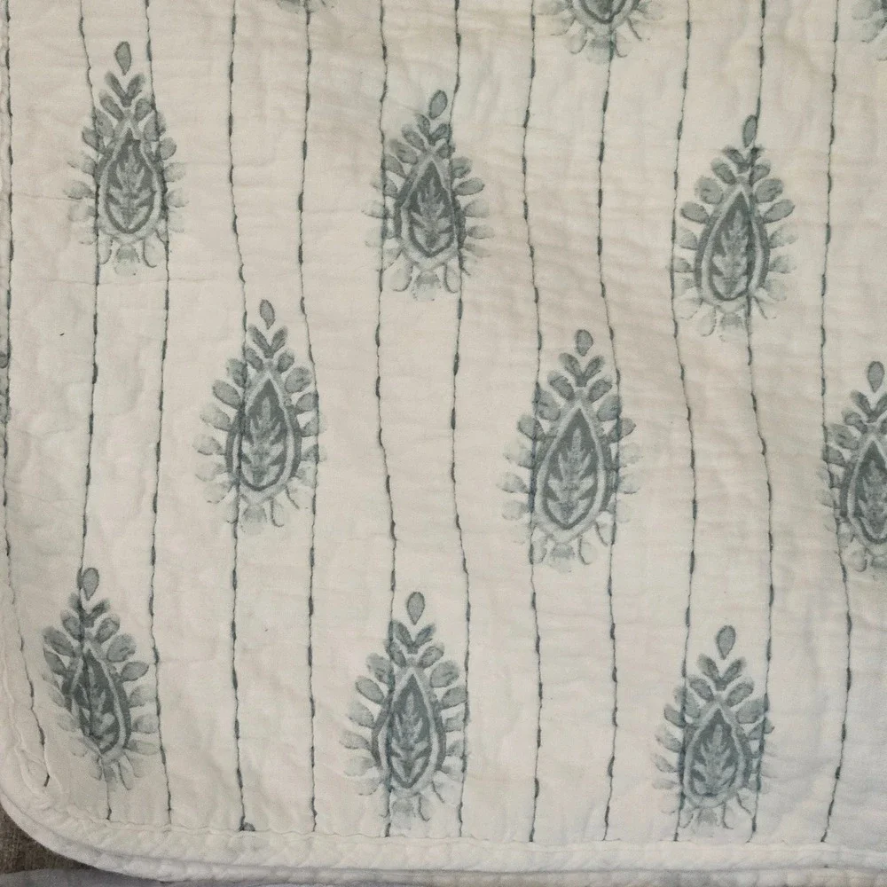 Cottage‎ Cozy King Pillow Sham Lot of 5 sets of 2 Floral Quilted Matelasse 20x36